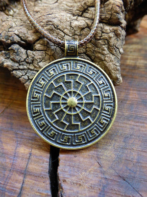 Tibetische Spiral Amulet Kette (6) Antik Bronze ~Tibet ~HIPPIE ~GOA ~Boho ~Tibet  ~Ethno ~Nature ~Esoterik ~Ethnic ~Indian