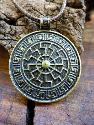 Tibetische Spiral Amulet Kette (6) Antik Bronze ~Tibet ~HIPPIE ~GOA ~Boho ~Tibet  ~Ethno ~Nature ~Esoterik ~Ethnic ~Indian