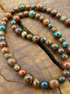 Opal ~ gemstone chain ~ colorful ~ HIPPIE ~ GOA ~ boho ~ ethno ~ nature ~ healing stone