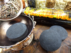 Incense Charcoal Discs Incense Bowl Incense Lighter Smoking Bowl Herbs Woods Resins Shaman Witch Gift Set Smudge Incense