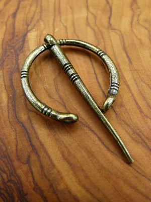 Haar Brosche Pin Anhänger Clip Button Mittelalter Keltische Knoten Fibel Wikinger Golden Boho Ethno Tibet Vintage Umhang Aufführung Viking