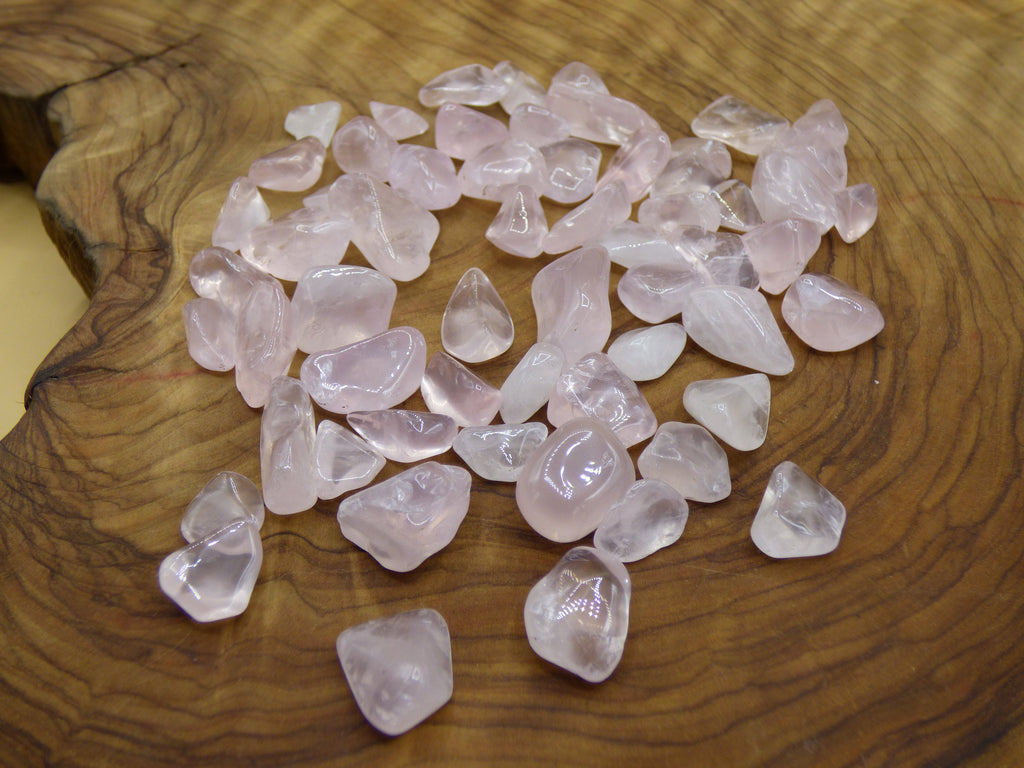 Rose quartz gravel large / XS tumbled stones decorative stones charging gemstones water stone gemstone water chakra healing stone energy water pink