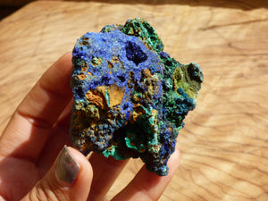 Azurit Roh Stufe Sammler Rarität ~ Edelstein Mineral Natur Energie Heilstein *Unikat*