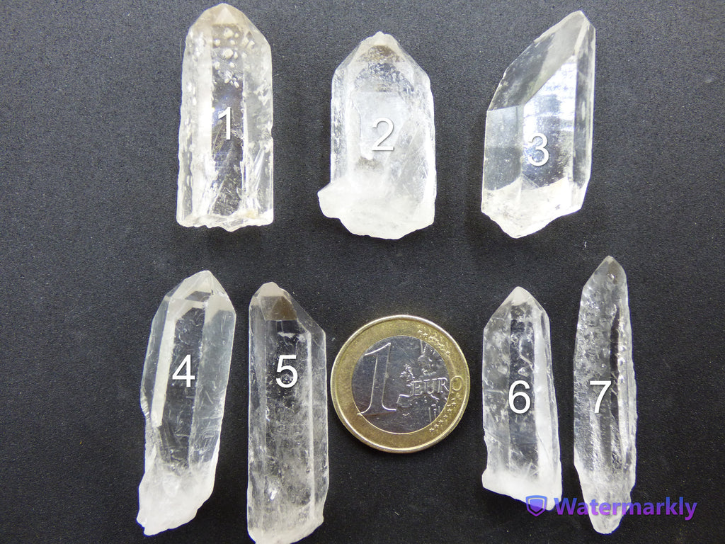 Lemurian Quartz Crystal Point Collector's Steps Rarity Gemstone Decoration Crystal Healing Stone Mineral Collection Energy Nature Meditation Clear